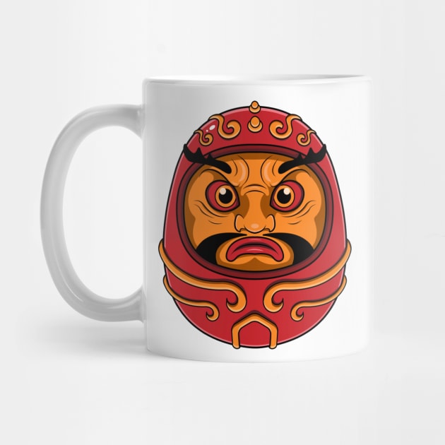 japanese daruma doll by Starkey Store